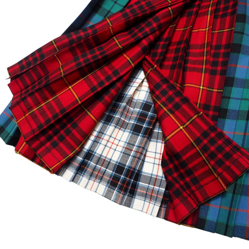 Gucci Long Skirt 448873 Wool Multicolor Women 36