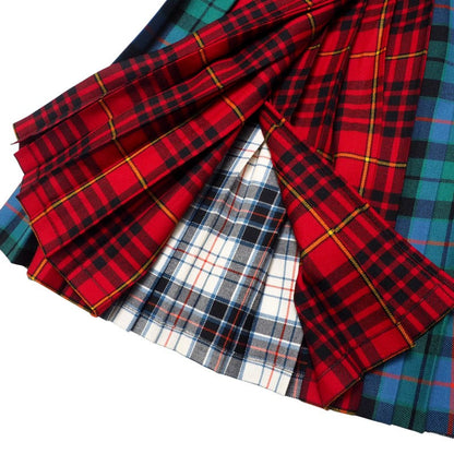 Gucci Long Skirt 448873 Wool Multicolor Women 36