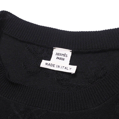 Hermes One Piece Knit Black Women 36