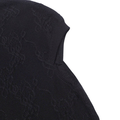 Hermes One Piece Knit Black Women 36
