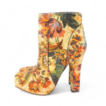 Dolce&Gabbana Boots Fabric Multicolor Women 37 1/2