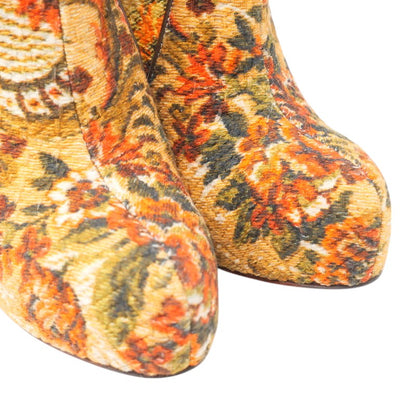 Dolce&Gabbana Boots Fabric Multicolor Women 37 1/2