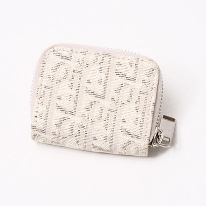 Dior Coin Case 24-Bo-1119 Jacquard Light Beige Mens