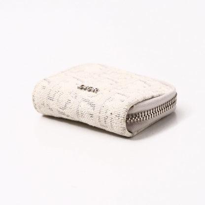Dior Coin Case 24-Bo-1119 Jacquard Light Beige Mens