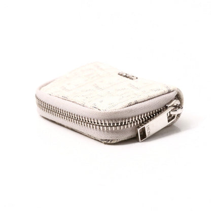 Dior Coin Case 24-Bo-1119 Jacquard Light Beige Mens