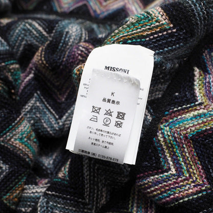 Missoni Knit Knit Blue Brown Women 40