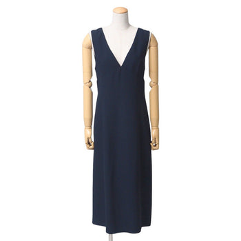 Prada One Piece Dna881 Acetate 72% Viscose Rayon 28% Navy Women 40