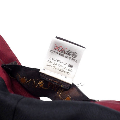 Louis Vuitton Skirt Race Wine Red Type Women 36