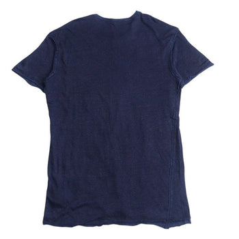 Dolce&Gabbana Cut Cotton Linen Navy Jt-G8U78T Mens 52