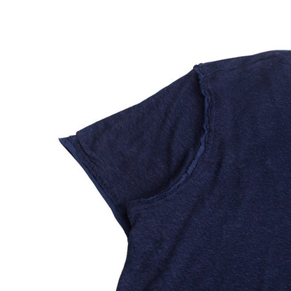 Dolce&Gabbana Cut Cotton Linen Navy Jt-G8U78T Mens 52