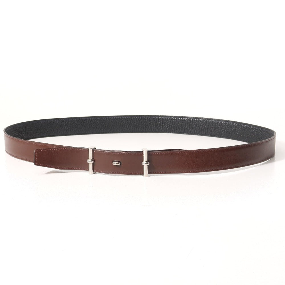 Hermes Belt Taurillon Clemence Black 105