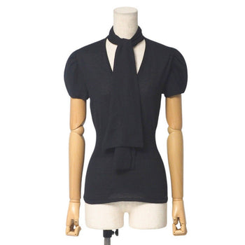 Chanel Knit P31400 Knit Black Women 38