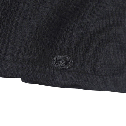 Chanel Knit P31400 Knit Black Women 38