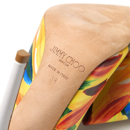 Jimmy Choo Pumps Leather Yellow Type Multicolor Anouk Pumps 38