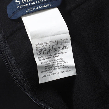 Max Mara Skirt 91061533075 Wool Black Women 44
