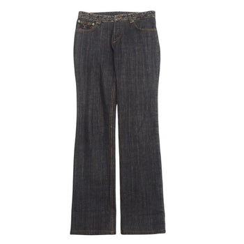 Louis Vuitton Denim Pants 072Wwlpa02Cf7 Cotton Denim Black Type Women 38