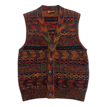 Missoni Vest Knit Multicolor Mens 48