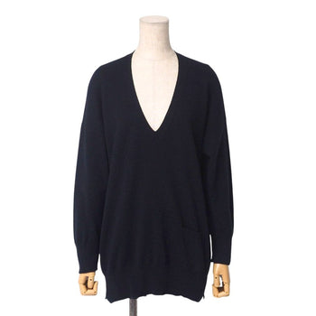 Hermes Knit Knit Black Women 40