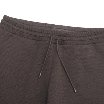 Louis Vuitton Pants Rm231Q Xhm Hjy46W 66% Polyester, 21% Nylon, 13% Cotton Brown Monogram Mens Xl