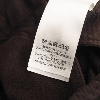 Louis Vuitton Pants Rm231Q Xhm Hjy46W 66% Polyester, 21% Nylon, 13% Cotton Brown Monogram Mens Xl