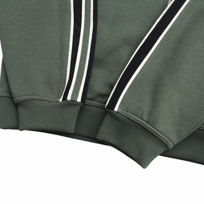Hermes Hoodie Sweat Khaki Run H Mens L