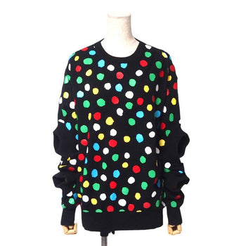 Louis Vuitton Sweater Fokl22Yc3 Knit Black Type Women M