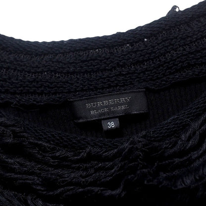 Burberry Black Label One Piece D5N82-316-09 68% Rayon, 32% Polyester Black Women 38