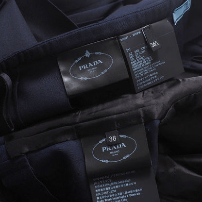 Prada Setup P522N/P145V Wool Navy Women Jacket