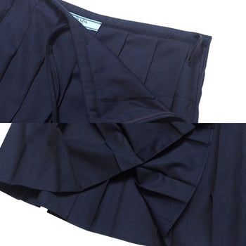 Prada Setup P522N/P145V Wool Navy Women Jacket