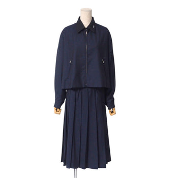 Prada Setup P522N/P145V Wool Navy Women Jacket