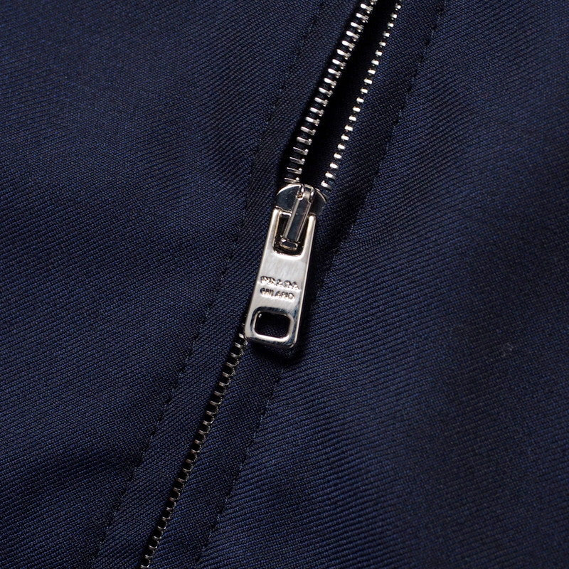 Prada Setup P522N/P145V Wool Navy Women Jacket