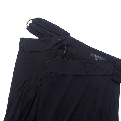 Gucci Skirt 191998 Rayon Black Women 36