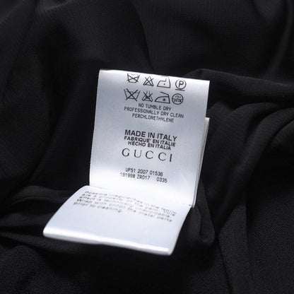 Gucci Skirt 191998 Rayon Black Women 36