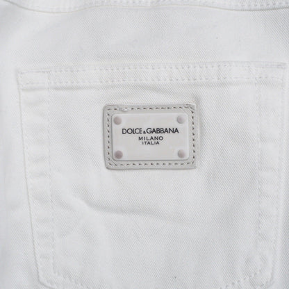 Dolce&Gabbana Denim Pants Ftah7D/G899Mg Denim White Women 38