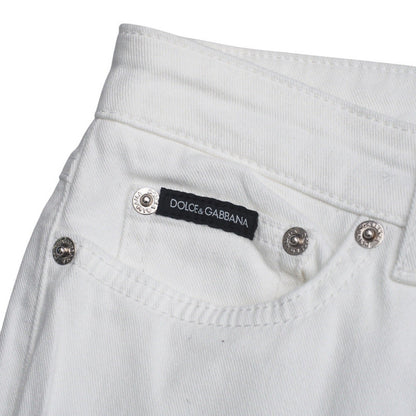 Dolce&Gabbana Denim Pants Ftah7D/G899Mg Denim White Women 38