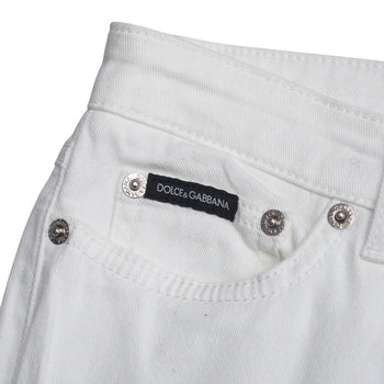 Dolce&Gabbana Denim Pants Ftah7D/G899Mg Denim White Women 38