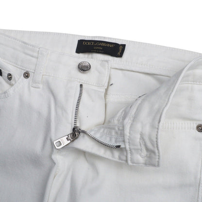 Dolce&Gabbana Denim Pants Ftah7D/G899Mg Denim White Women 38