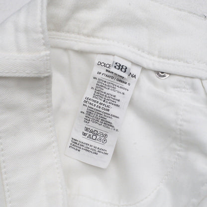 Dolce&Gabbana Denim Pants Ftah7D/G899Mg Denim White Women 38