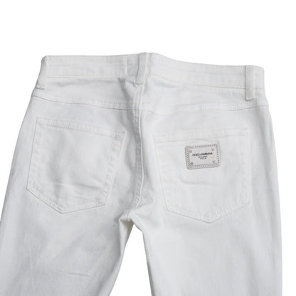 Dolce&Gabbana Denim Pants Ftah7D/G899Mg Denim White Women 38