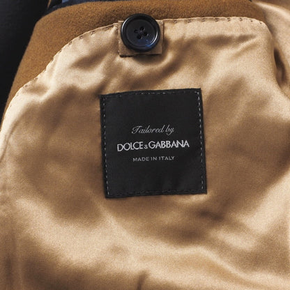 Dolce&Gabbana Coat G001Qt Wool Navy Mens 54