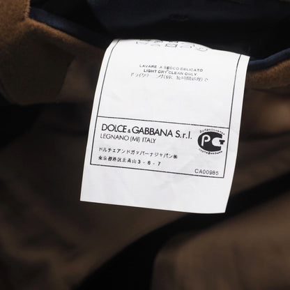 Dolce&Gabbana Coat G001Qt Wool Navy Mens 54