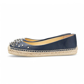Christian Louboutin Pumps Leather Navy Women 36