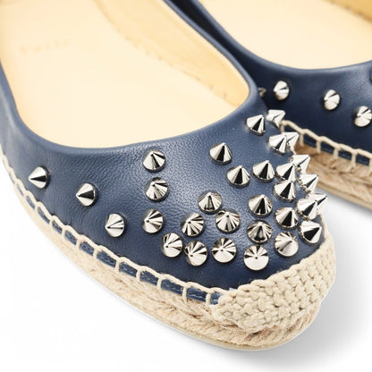Christian Louboutin Pumps Leather Navy Women 36