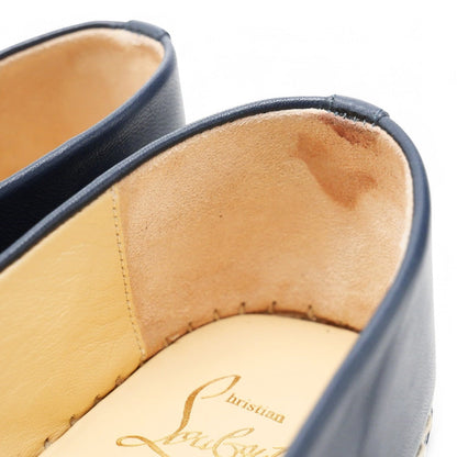 Christian Louboutin Pumps Leather Navy Women 36