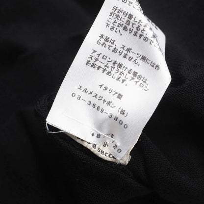 Hermes Sweater Hair 100% Black Mens Xl