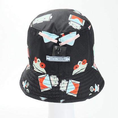 Prada Hat Nylon Black Women S
