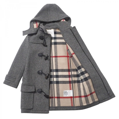 Burberry Duffel Coat Ptpro211Pac Wool Gray No Size Listed