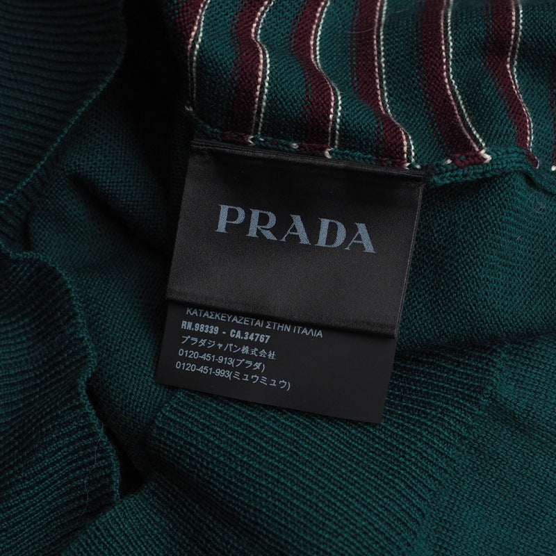 Prada Cardigan Wool Green Type Mens 50