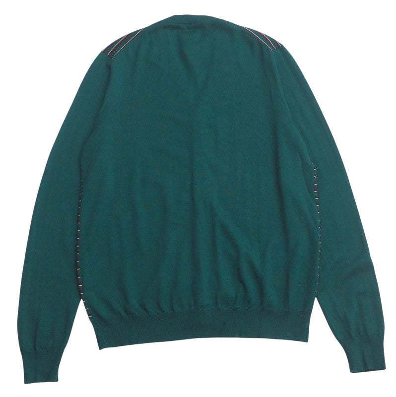 Prada Cardigan Wool Green Type Mens 50