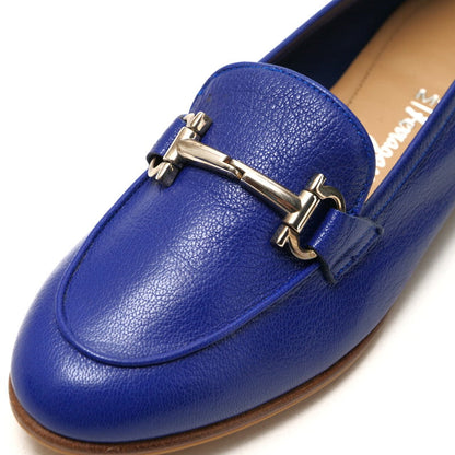 Salvatore Ferragamo Loafers Dv H 16123 Kid Leather Purple Type Women 6M